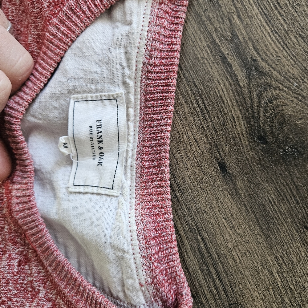 Mens frank and oak sweater